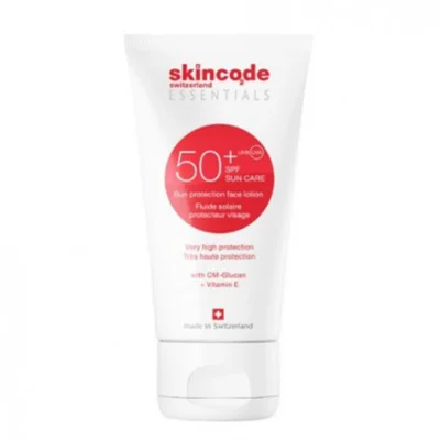 کرم ضدآفتاب SPF 50 - نمای جلو - چیدمان صفحه و نشانگرها