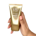 نمای کناری کرم ضد آفتاب بی رنگ ژوت، SPF ۵۰، مدل smooth silky feel، مناسب پوست های چرب حجم ۴۰ میلی لیتر، محافظت کننده در برابر