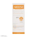 نمای کناری کرم ضدآفتاب رنگی آردن SPF۴۶ اصل عمق قاب و پروفایل