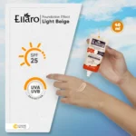 نمای جزئیات کرم ضد آفتاب رنگی الارو SPF۲۵ سری Foundation Effect مدل Light Beigeتحت لیسانس مناسب انواع پوست حجم ۴۰ میلی لیتر ا