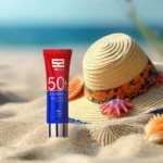 نمای جزئیات کرم ژل ضدآفتاب ساین اسکین مدل Invisible M، حجم 50 میلی لیتر حرکت و نصب پشتی