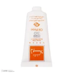 نمای جزئیات کرم ضدآفتاب دکتر ژیلا مدل Oil Free، حجم ۳۰ میلی لیتر حرکت و نصب پشتی