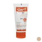 نمای جزئیات کرم ضدآفتاب رنگی آردن SPF۴۶ اصل حرکت و نصب پشتی