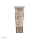 نمای جزئیات کرم ضد آفتاب و چروک بی رنگ پرایم مدل Matex Colorless SPF۵۰ مناسب انواع پوست حجم ۴۰ میلی لیتر اصل حرکت و نصب پشتی