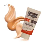 نمای کناری کرم ضد آفتاب رنگی الارو SPF۲۵ سری Foundation Effect مدل Natural Beige مناسب انواع پوست تحت لیسانس حجم ۴۰ میلی لیتر