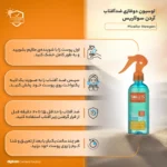 نمای جزئیات لوسیون دوفازی ضدآفتاب آردن سولاریس مدل Micellar Newgen، حجم ۲۵۰ میلی لیتر حرکت و نصب پشتی
