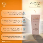 نمای در اتاق کرم ضدآفتاب سان سیف مدل NW۲۰، حجم ۴۰ میلی لیتر اصل سبک دیواری و مرجع اندازه