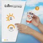 نمای جلو کرم ضد آفتاب رنگی الارو SPF۳۰ سری Foundation Effect مدل Light Beige مناسب پوست های چرب تحت لیسانس حجم ۴۰ میلی لیتر ا