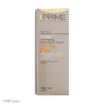 نمای جلو کرم ضدآفتاب بدون رنگ پرایم مدل Anti Aging SPF۵۰، حجم ۴۰ میلی لیتر اصل چیدمان صفحه و نشانگرها
