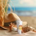 نمای جلو کرم ضد آفتاب رنگی شون مدل Herbal Origin، 50 SPF، حجم 50 میلی لیتر چیدمان صفحه و نشانگرها