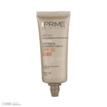 نمای کناری کرم ضد آفتاب و چروک بی رنگ پرایم مدل Matex Colorless SPF۵۰ مناسب انواع پوست حجم ۴۰ میلی لیتر اصل عمق قاب و پروفایل