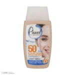 نمای جزئیات کرم ضدآفتاب رنگی پیکسل ۵۰ SPFمدل LIGHT BEIGE مناسب برای پوست های چرب، حجم ۵۰ میلی لیتر اصل حرکت و نصب پشتی