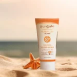 نمای جزئیات کرم ضدآفتاب بی رنگ سان سیف SPF۵۰ مدل ACNE-FLUID مناسب پوست مختلط، حجم ۵۰ میلی لیتر اصل حرکت و نصب پشتی