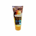 نمای کناری کرم ضدآفتاب بدون رنگ وکالی SPF۹۰ مدل ۰۱ مناسب برای انواع پوست ها، حجم ۱۳۰ میلی لیتر اصل عمق قاب و پروفایل