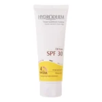 نمای کناری لوسیون ضدآفتاب هیدرودرم سری فاقد چربی SPF۳۰، حجم ۷۵ میلی لیتر اصل عمق قاب و پروفایل