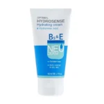 نمای بسته بندی کرم مرطوب کننده نئودرم مدل Optimal Hydrosense حجم 50 میلی لیتر بسته ۲ عددی برچسب و بسته بندی