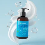 نمای کناری کرم آبرسان و مرطوب کننده بدن ویتامر مدل Dream Mint مناسب برای انواع پوست حجم 250 میلی لیتر عمق قاب و پروفایل