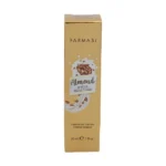 نمای بسته بندی کرم مرطوب کننده مدل Almond فارماسی حجم 30 میلی لیتر برچسب و بسته بندی