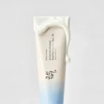 نمای کناری کرم ضدآفتاب بی رنگ صورت بیوتی آف جوسان SPF 50 مدل آکوا فرش حجم ۵۰ میلی لیتر عمق قاب و پروفایل
