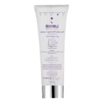 نمای بسته بندی کرم مرطوب کننده صورت بیونیج مدل prebiotic برای پوست معمولی تا خشک حجم 50 میلی لیتر برچسب و بسته بندی