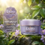 نمای بسته بندی کرم مرطوب کننده الارو مدل Youth Preserving Hydra حجم 50 میلی لیتر تحت لیسانس برچسب و بسته بندی