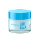 نمای بسته بندی ژل آبرسان نوتروژینا مدل hydro boost aqua gel حجم ۵۰ میلی لیتر برچسب و بسته بندی