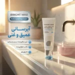 نمای بسته بندی کرم آبرسان برایت مکس مدل Rich حجم 50 میلی لیتر برچسب و بسته بندی