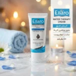 نمای بسته بندی کرم آبرسان الارو مدل ویتامین E و A مناسب برای انواع پوست حجم 50 میلی لیتر برچسب و بسته بندی