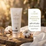 نمای بسته بندی کرم مرطوب کننده صورت سینره مناسب بالای 40 سال حجم 65 میلی لیتر برچسب و بسته بندی
