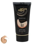 نمای کناری کرم ضد آفتاب رنگی صورت فیتو وان SPF 40 مدل 01 مناسب برای انواع پوست حجم 30 میلی لیتر عمق قاب و پروفایل