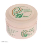 نمای بسته بندی کرم مرطوب کننده بایورخ مدل Vitamin E مناسب برای انواع پوست وزن ۲۷۰ گرم اصل برچسب و بسته بندی