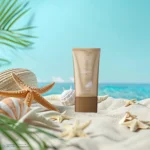نمای کناری کرم ضدآفتاب ژوت مدل S۵۰، حجم ۴۰ میلی لیتر اصل عمق قاب و پروفایل