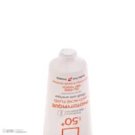نمای کناری فلوئید ضد آفتاب بدون رنگ درماتیپیک مدل anti acne محافظ UVA،UVB مناسب برای انواع پوست حجم ۴۰ میلی لیتر اصل عمق قاب