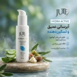 نمای بسته بندی کرم آب رسان ژوت مدل هیدرا اکتیو با حجم 120 میلی لیتر برچسب و بسته بندی