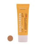 نمای کناری کرم ضد آفتاب رنگی سی گل SPF 60 مدل 908 مناسب پوست چرب و مختلط حجم 50 میلی لیتر عمق قاب و پروفایل