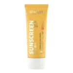 نمای کناری کرم ضد آفتاب بدون رنگ سی گل SPF 30 مدل Pro مناسب پوست های معمولی و خشک حجم 50 میلی لیتر عمق قاب و پروفایل