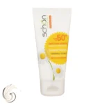 نمای کناری کرم ضدآفتاب شون +SPF۵۰ اصل عمق قاب و پروفایل
