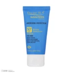 نمای کناری کرم ضد آفتاب بدون رنگ آقایان دکتر ژیلا SPF 50 مدل Androsun مناسب برای انواع پوست وزن 50 گرم عمق قاب و پروفایل