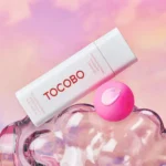 نمای جزئیات کرم ضد آفتاب بدون رنگ توکوبو SPF 50 مدل Vita Tone Up مناسب برای انواع پوست حجم 50 میلی لیتر حرکت و نصب پشتی