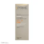 نمای جزئیات کرم ضد آفتاب و چروک بی رنگ پرایم مدل Matex Colorless SPF۵۰ مناسب انواع پوست حجم ۴۰ میلی لیتر اصل حرکت و نصب پشتی