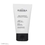 نمای جزئیات کرم ضد آفتاب بدون رنگ ادورامکس SPF 50 مدل Age Perfect مناسب برای انواع پوست حجم 40 میلی لیتر پرداخت و جزئیات مواد