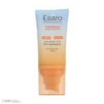 نمای جزئیات سرم ضد آفتاب رنگی tinted صورت الارو SPF ۵۰ مدل Hyaluronic acid محافظ در برابر اشعه UVA و UVB مناسب برای انواع پوس