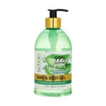نمای جزئیات ژل آبرسان شون مدل Aloe Vera با حجم 500 میلی لیتر پرداخت و جزئیات مواد