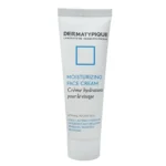 نمای جزئیات کرم مرطوب کننده صورت درماتیپیک مدل HYDRATANTE POUR LE VISAGE مناسب پوست خشک حجم 50 میلی لیتر پرداخت و جزئیات مواد