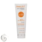 نمای جزئیات کرم ضد آفتاب بدون رنگ دکتر ژیلا SPF 63 مدل Maximum Protection مناسب برای انواع پوست وزن 50 گرم حرکت و نصب پشتی