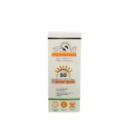 نمای جزئیات کرم ضد آفتاب بدون رنگ هپسان SPF 50 مدل فیوژن مناسب پوست چرب حجم 50 میلی لیتر حرکت و نصب پشتی