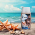 نمای جزئیات کرم ضد آفتاب رنگی پیکسل، SPF ۵۰، مدل GOLDEN BEIGE، مناسب پوست های آکنه دار و چرب با تنالیته تیره حجم ۵۰ میلی لیتر
