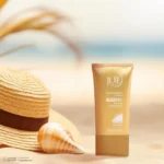 نمای جزئیات کرم ضد آفتاب بی رنگ ژوت، SPF ۵۰، مدل smooth silky feel، مناسب پوست های چرب حجم ۴۰ میلی لیتر، محافظت کننده در براب