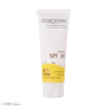 نمای جزئیات لوسیون ضدآفتاب هیدرودرم سری فاقد چربی SPF۳۰، حجم ۷۵ میلی لیتر اصل حرکت و نصب پشتی