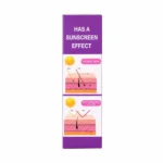 نمای جزئیات کرم ضدآفتاب استیکی بی رنگ آوزی SPF 50 و ++++PA مدل لاوندر مناسب انواع پوست حجم 20 میلی لیتر حرکت و نصب پشتی